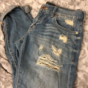 Lucky Brand boyfriend jeans